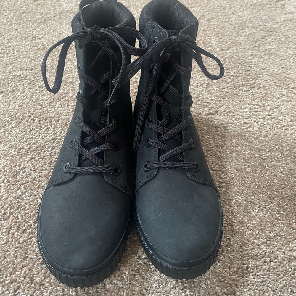 Black Timberland Boots